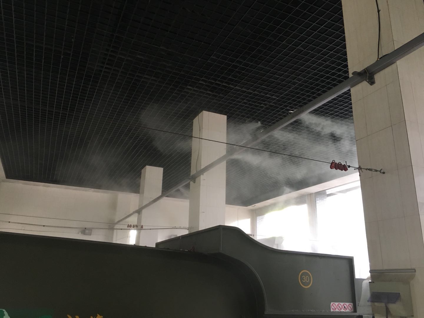 垃圾站噴霧除臭系統，植物液噴淋除臭設備